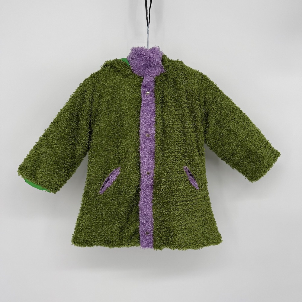 HALLOWEEN CREATIONS VINTAGE‎ 2001 KIDS DINOSAUR ZIP UP JACKET 4T